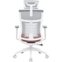 Кресло офисное OfficePro Balance (OC550-W-DG-OR): Материал корпуса Пластик, Металл
