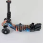 Самокат 5в1 Best Scooter, PU колеса, подсветка колес, Абстракция Multicolor (74071): Тип тормоза ножной