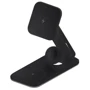 Зарядное устройство Proove Wireless Charger Energy Fold 15W Black for iPhone 16 I 15 I 14 I 13 I 12 series, Apple Watch and Apple AirPods