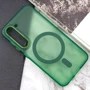 Чехол для телефонов Epik TPU Lyon Frosted with MagSafe Green for Samsung S911 Galaxy S23: Материал TPU+PC, Пластик, TPU