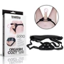 Трусики для страпона Lovetoy Orgazm Cozy Harness Series + 4 кольца, Black