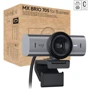 Logitech MX Brio 705 for Business 4K Graphite (960-001530): Дополнительно Встроенный микрофон, Автофокус
