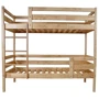 Двухъярусная кровать Sportbaby лаковая 80x190см (babyson 3): Опускающаяся стенка Нет