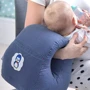 Подушка Papaella Mini Горошек для кормления, синий, 30х28х30 см (8-31999) фото 9