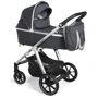 Универсальная коляска 2в1 Baby Design BUENO 17 GRAPHITE (без вышивки) фото 16