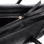 Жіноча сумка тоут Borsa leather чорна (10t222-black): Тип Сумки