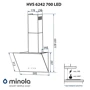Вытяжка Minola HVS 6242 IV 700 LED фото 11