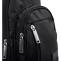 Мужская сумка-слинг DNK Leather черная (DNK-JOKER-4-BAG-1): Фактура Тканая, Матовая