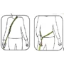 Поводок для собак Croci Hiking Antishock для дрессировки 200х2.5 см красный (C5079975): Тип Поводок