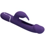 Вибратор 3в1 LYBAILE Pretty Love Twinkled Tenderness Kampas Dark Purple (BW-500025-2)