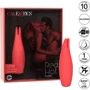 Клиторальный вибратор CalExotics Red Hot Flare, 11,5х3,25 см