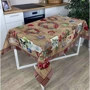 Скатертина гобеленова Прованс Wooden 134x140 см (24647)