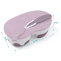 Тарелочка с ложечкой BabyOno двухкамерная розовый(1067/02)