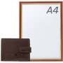 Мужское портмоне Always Wild коричневое (DNKN1187L-brown): Страна производитель Польша