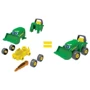 Ігровий набір-конструктор John Deere Kids Трактор з ковшем та причепом (47209) фото 2
