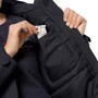 Парка Jack Wolfskin Fierce Wind Parka W 1114201-6000 42 черная зимняя с капюшоном: Тип застежки На молнии