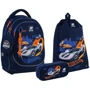 Набор Kite рюкзак + пенал + сумка для обуви 724 Hot Wheels (SET_HW25-724S)