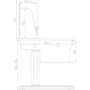 Функциональная парта Cubby Ammi Grey (Ammi grey): Особенности Регулировка высоты, Регулировка угла наклона столешницы