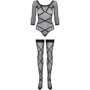 Бодистокинг Obsessive Bodystocking G320 black S/M/L