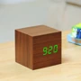 Будильник на акумуляторі Cube Gingko (Англія дерево вишня (GK08G8)) фото 2