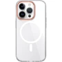 Чехол для iPhone WIWU Crystal MagSafe Clear/Orange for iPhone 15 Pro (ZYS-013): Материалы Термополиуретан