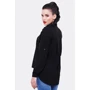 Блуза FashionUp BZ-1456A 48 чорна з довгим рукавом: Сезон Демісезон