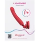 Дилдо с вибрацией Lovense Mission 2 Vibrating suction cup dildo