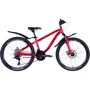 Велосипед 24" Discovery FLINT AM DD 2024 красный (м) (OPS-DIS-24-330)