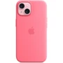 Чехол для iPhone Apple iPhone 15 Silicone Case with MagSafe - Pink (MWN93ZM/A): Цвет розовый