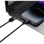 Кабель Baseus USB Cable to Lightning/microUSB/USB-C StarSpeed Fast Charging 3.5A 0.6m Black (P10319900111-00) фото 4