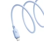 Кабель Baseus Cable USB-C to Lightning Silky Series 20W 1m Blue (P10377700313-00): Длина 1 м