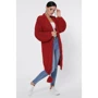 Кардиган 1 For You VKG0003-42-52 42-52 бордовый