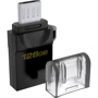 USB-флешка Kingston 128GB DataTraveler MicroDuo USB 3.2/microUSB Black/Silver (DTDUO3G2/128GB): Максимальная скорость записи, МБ/с 10