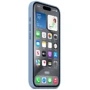 Чехол для iPhone Apple for iPhone 15 Pro Max Silicone Case with MagSafe Winter Blue (MT1Y3) : Цвет голубой