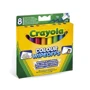 Фломастери CRAYOLA Colour Wipeoffs для сухого стирання (washable) 8 шт (03-8223): Стать Мальчик, Девочка