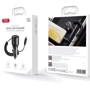 Зарядное устройство XO Car Charger CC59 USB+USB-C 110W Black with USB-C Cable: Кабель в комплекте USB-C