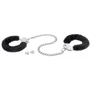 Поножи Fetish Tentation Adjustable metal and fur ankle cuffs