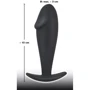 Анальная пробка Orion Black Velvets Silicone Plug