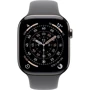 Apple Watch Series 11 GPS + Cellular 46mm Natural Titanium Case with Stone Grey Sport Band - S/M (MFCW4)