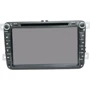 Globex Volkswagen Multivan (GU-V832): Дисплей 8" TFT (800 х 480), сенсорный