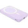 Внешний аккумулятор Hoco Power Bank 5000mAh J109 Easy MagSafe PD 20W Purple: Встроенный кабель нет