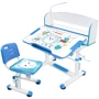 Комплект Mealux Evo-kids (стул+стол+полка) (BD-10 BL) Blue