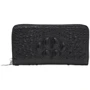 Женский кошелек Borsa Leather черный (K1S312-1a-black)