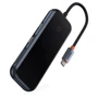 Адаптер Baseus Adapter AcmeJoy USB-C to 3xUSB3.0+2xUSB2.0+SD+HDMI Dark Gray (WKJZ010413) фото 5