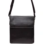 Мужская сумка планшет Borsa Leather коричневая (K18168-brown): Застежка Механическая