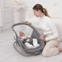 Убаюкивающий центр-качель Mastela dark grey темносерый 8112 фото 6