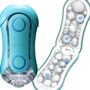 Мастурбатор Tenga Flip Orb Ocean Blue (с изменяемым сжатием, со стимулирующими шариками внутри)
