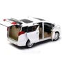 Машинка металлическая коллекционная Автопром Toyota Alphard 1:29 свет, звук (68481): Материал Пластик, Металл