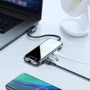 Адаптер Baseus Adapter USB-C to 3xUSB3.0+HDMI+RJ45+USB-C Dark Grey (CAHUB-DZ0G) фото 5