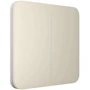Кнопка Ajax SoloButton 2-gang for LightSwitch Jeweler ivory фото 2